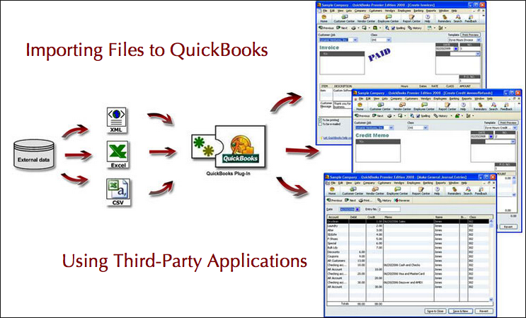 How to Import Files to QuickBooks Using Third-Party Applications