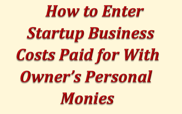 How to Enter Startup Business Costs